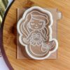Mermaid Cookie Cutter + Embosser - Image 2