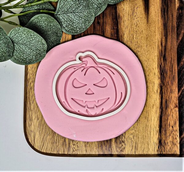 Pumpkin Cookie Cutter + Stamp