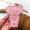 Elephant Cookie Cutter + Stamp