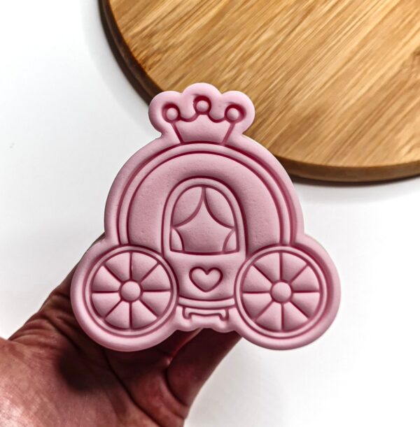 Princess Carriage Cookie Cutter + Stamp
