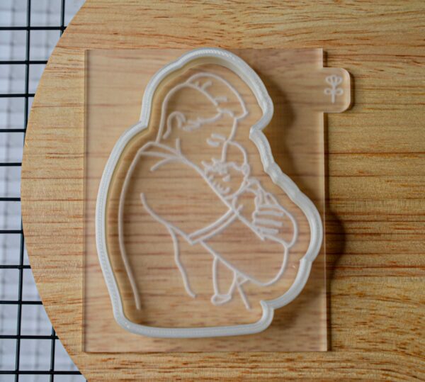 Father And Son Cookie Cutter + Embosser - Image 2