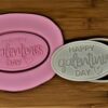 Happy Galantines Day Cookie Cutter + Stamp