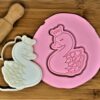 Swan Cookie Cutter + Stamp