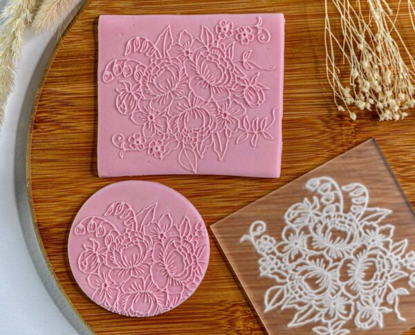 Flower Print Cookie Embosser