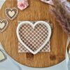Heart Pattern Cookie Cutter + Embosser - Image 2