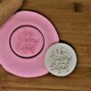 Happy Easter Cookie Stamp/Debosser