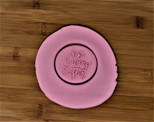 Happy Easter Cookie Stamp/Debosser - Image 2