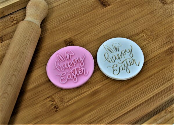 Happy Easter Cookie Stamp/Debosser - Image 3