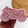Motorbike Cookie Cutter + Stamp