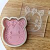 Zebra Cookie Cutter + Stamp