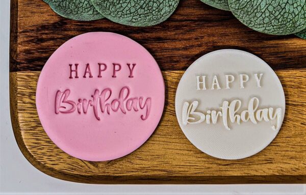Happy Birthday Cookie Stamp