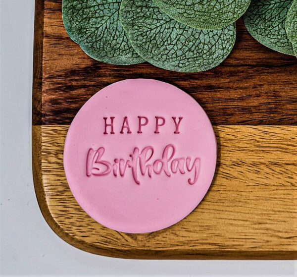 Happy Birthday Cookie Stamp - Image 3