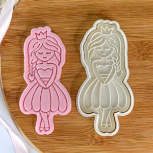 Princess Cookie Cutter + Stamp