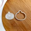 Mini Pumpkin Cookie Cutter + Stamp 37 x 40 mm - Image 2