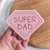 Super Dad Cookie Cutter + Stamp - Image 2