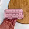 London Bus Cookie Cutter + Stamp