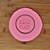 I Love Dad Cookie Cutter + Stamp - Image 2