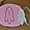 Rocket Cookie Cutter + Stamp