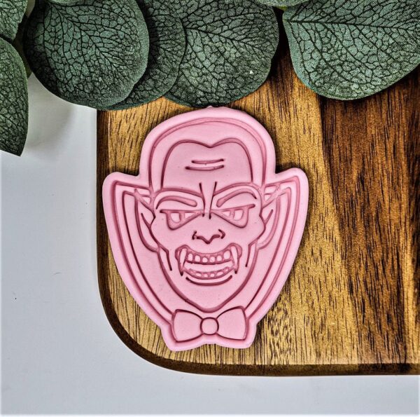 Dracula Cookie Cutter + Stamp