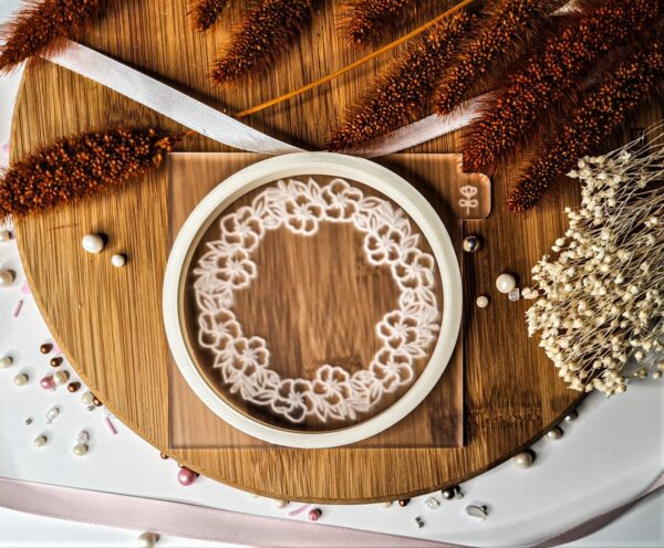 Floral Border Cookie Cutter + Embosser - Image 2