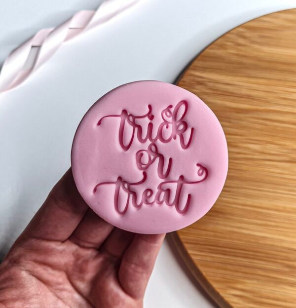 Trick Or Treat Cookie Stamp
