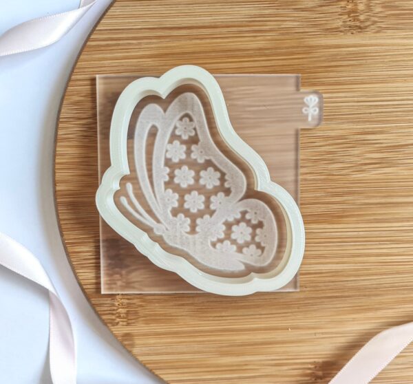 Butterfly Cookie Cutter + Embosser - Image 2