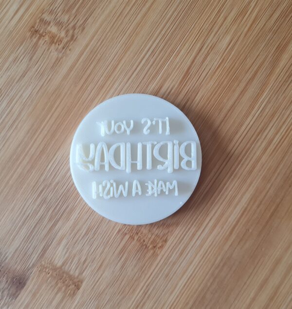 It's Your Birthday Make A W ish Cookie Stamp - Image 2