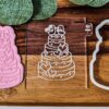 Wedding Cake Cookie Embosser + Cutter - Image 3