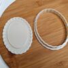 Scalloped,  Circle Cookie Cutter + Stamp - Image 2