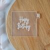 Happy Birthday Fondant Cookie Embosser - Image 2