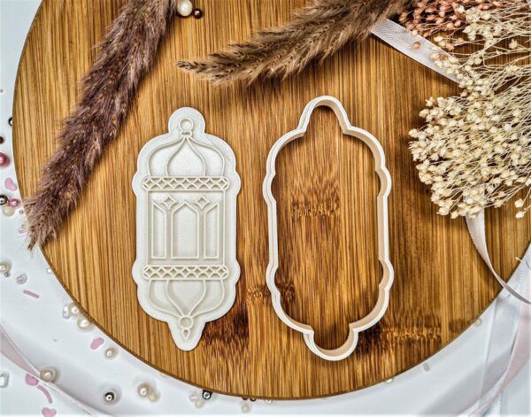 Lantern Cookie Cutter + Stamp - Image 2