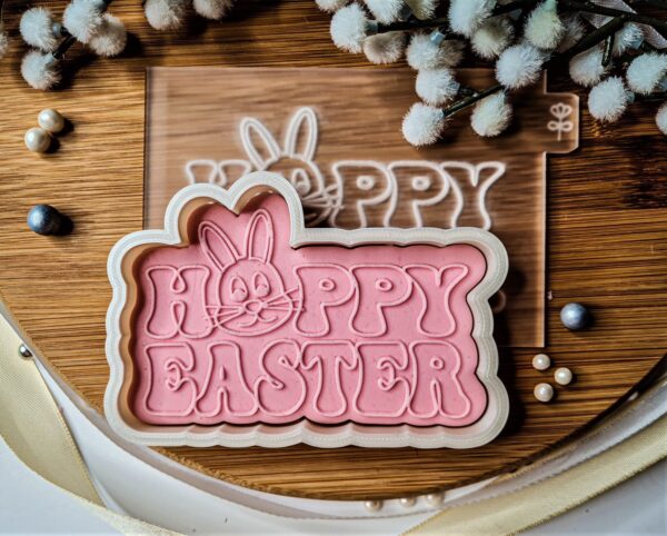 Happy Easter Cookie Cutter + Embosser