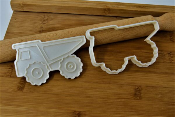 Truck Cookie Cutter + Stamp - Image 2