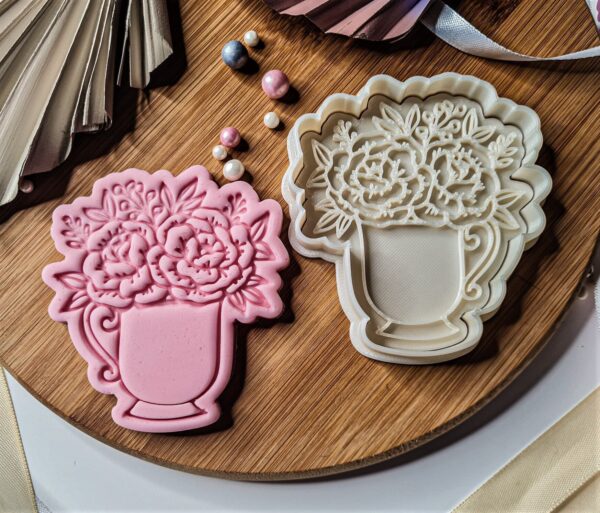 Teacup Cookie Cutter + Stamp