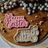 Happy Easter Cookie Cutter + Stamp