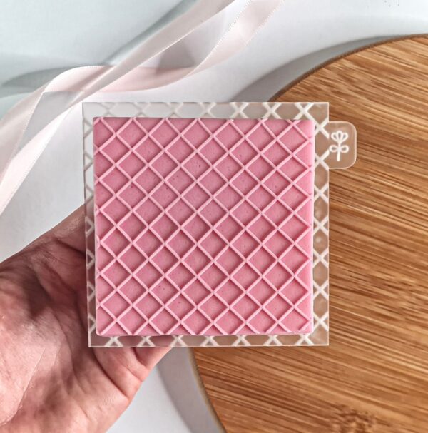 Geometric Pattern Fondant Reverse Embosser