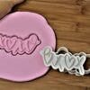 xoxo cookie cutter + stamp