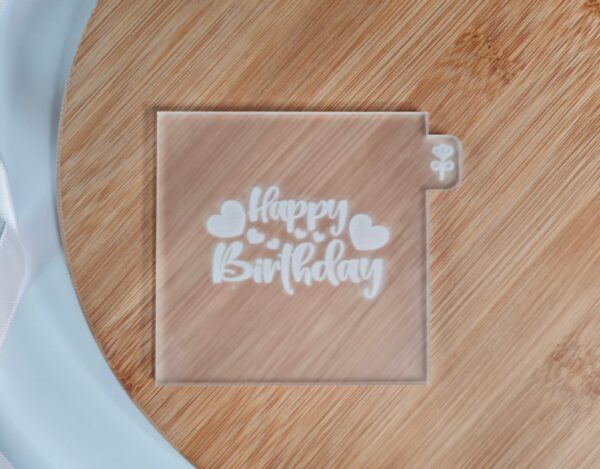 Happy Birthday Cookie Embosser - Image 2
