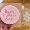 Happy Mother's Day Cookie Embosser