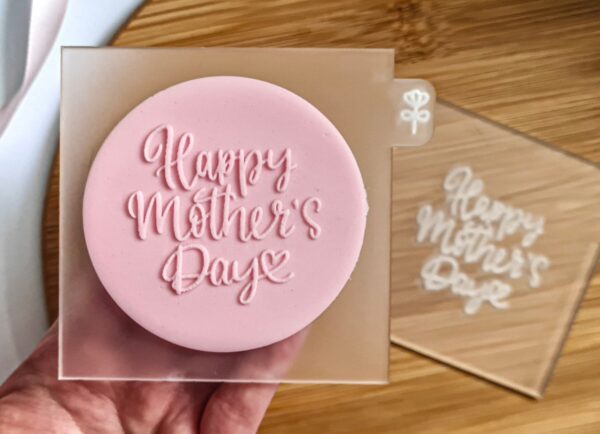 Happy Mother's Day Cookie Embosser