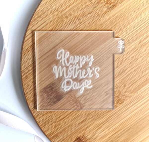 Happy Mother's Day Cookie Embosser - Image 2