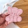 Elephant Cookie Cutter + Stamp