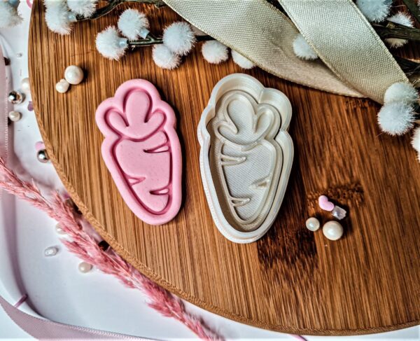 Mini Carrot Cookie Cutter + Stamp