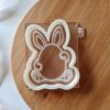 Easter Bunny Egg Cookie Cutter + Embosser - Image 2