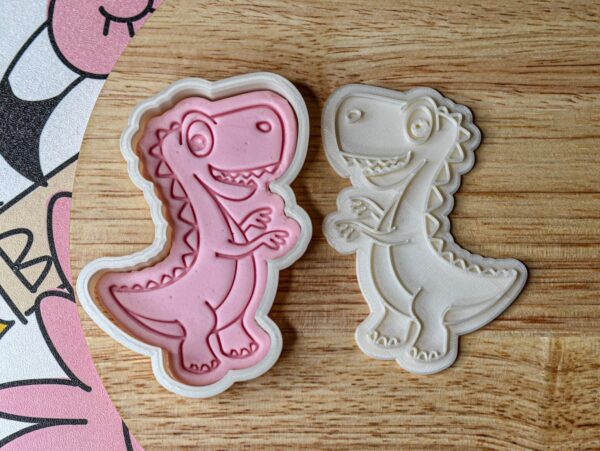 Dinosaur Cookie Cutter + Stamp
