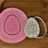 Happy Easter Cookie Cutter + Stamp