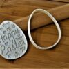 Happy Easter Cookie Cutter + Stamp - Image 2