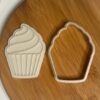 Cupcake Cookie Cutter + Stamp - Image 2
