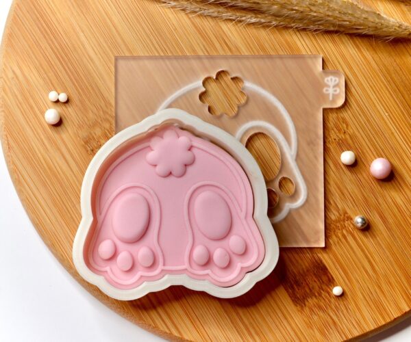 Bunny Butt Cookie Cutter + Embosser