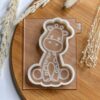 Giraffe Cookie Cutter + Embosser - Image 2